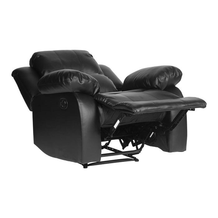 Homelegance - Granley Black 3 Piece Living Room Set - 9700Blk-3-2-1
