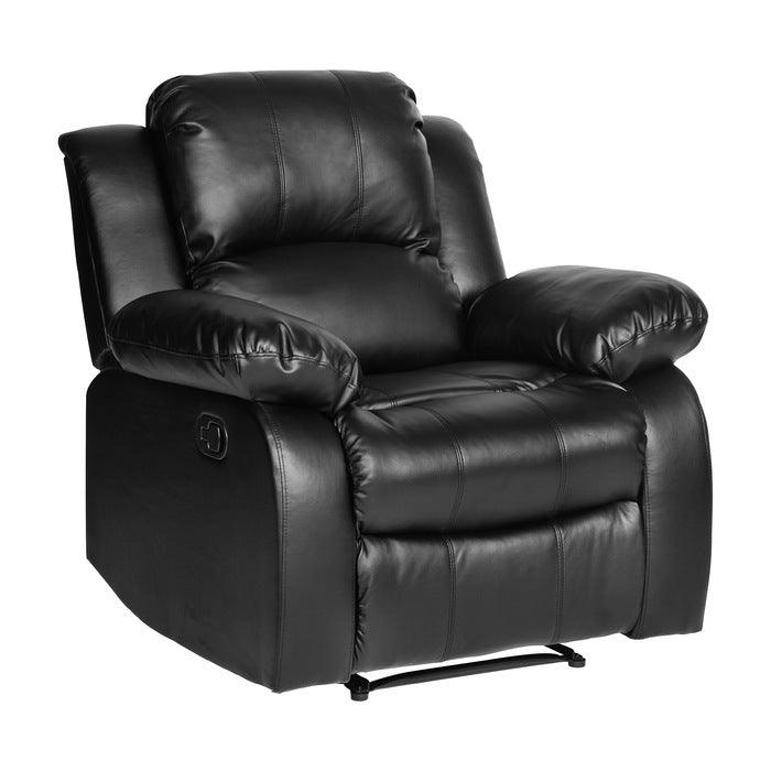 Homelegance - Granley Black 3 Piece Living Room Set - 9700Blk-3-2-1