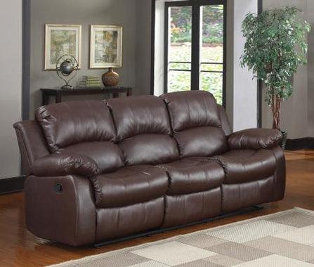 Homelegance - Granley Brown Double Reclining Sofa - 9700Brw-3