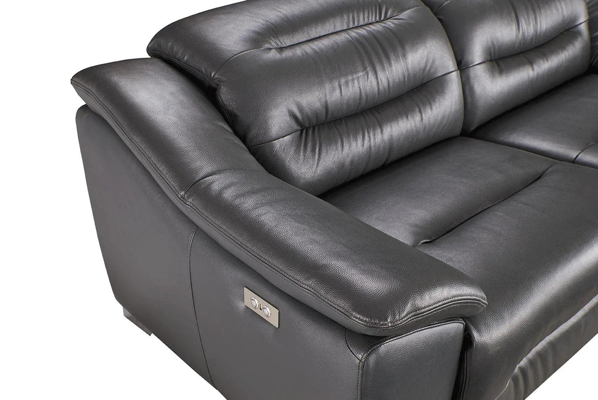 972 Modern Sofa And Loveseat In Dark Grey Color | ESF | Home Elegance USA