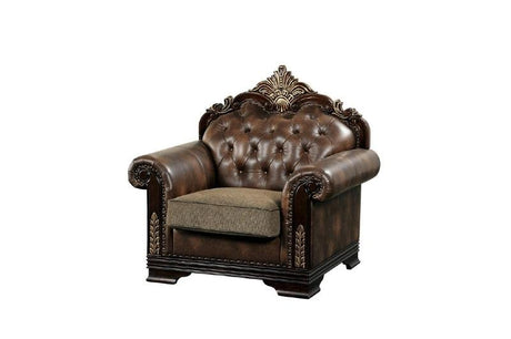 Croydon Brown Chair 9815 - 1 | Homelegance | Home Elegance USA