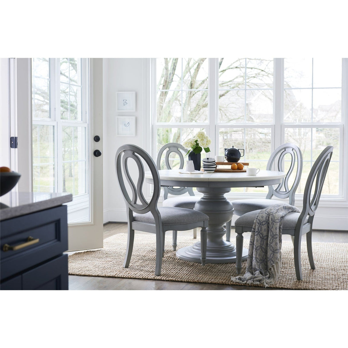 Summer Hill Pierced Back Side Chair - Set Of 2 | Universal