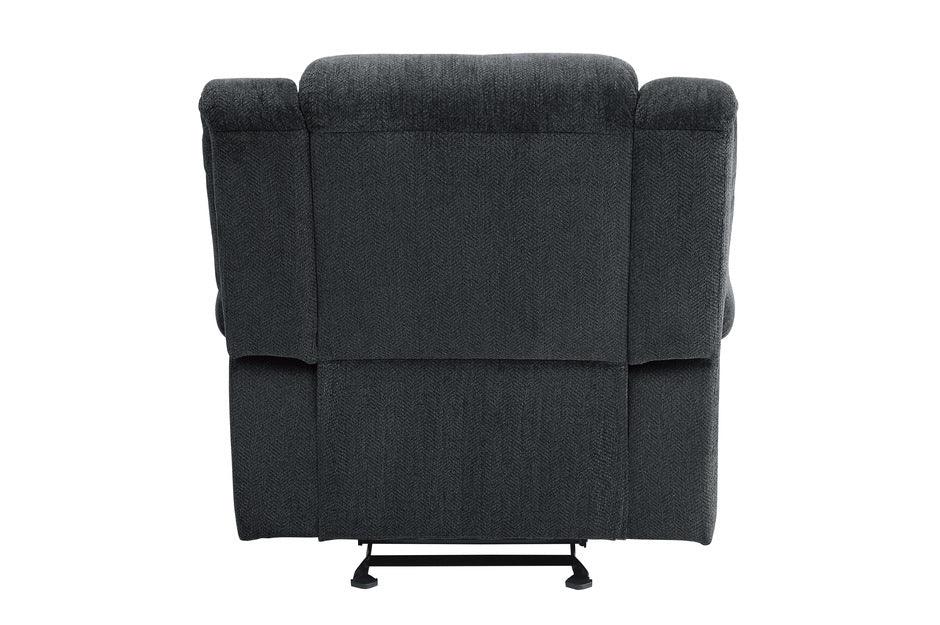 Homelegance - Nutmeg Charcoal Glider Reclining Chair - 9901Cc-1