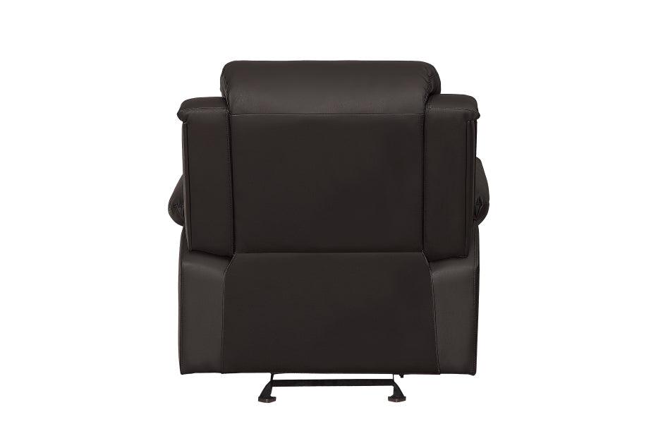 Homelegance - Clarkdale Dark Brown Glider Reclining Chair - 9928Dbr-1
