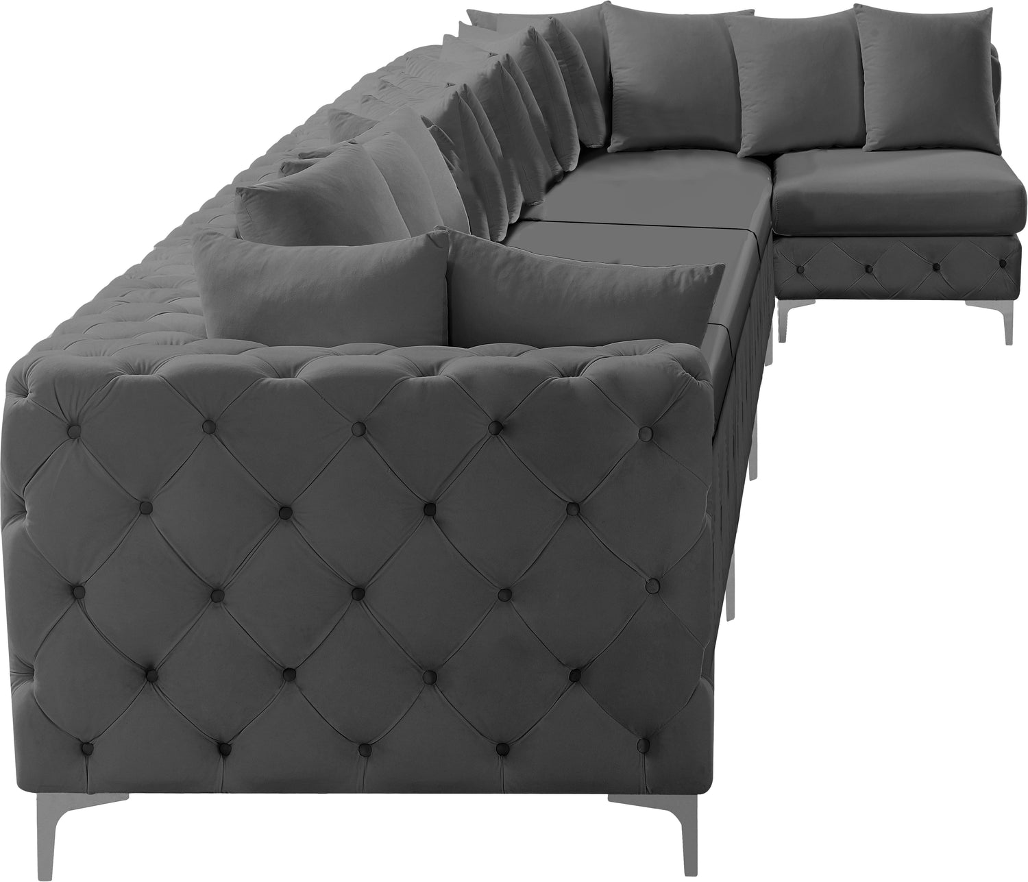 Tremblay - Modular Sectional 7 Piece - Gray - Modern & Contemporary - Home Elegance USA