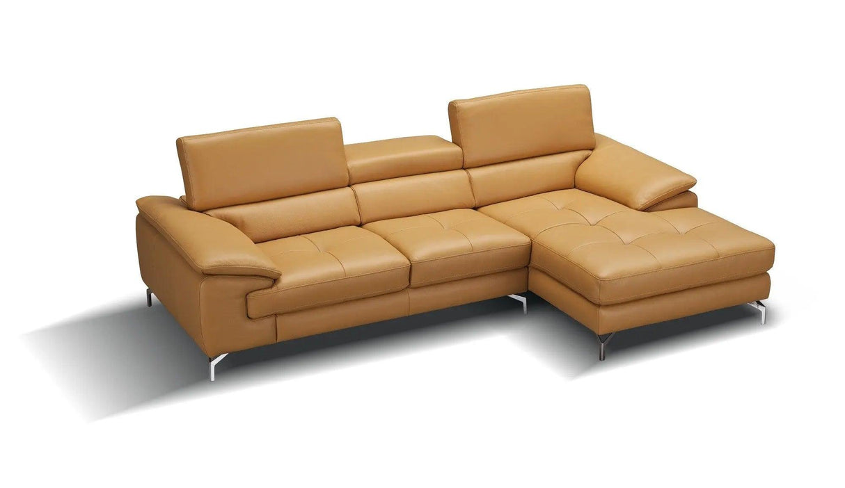 A973B Premium Leather Sectional | J&M | Home Elegance USA