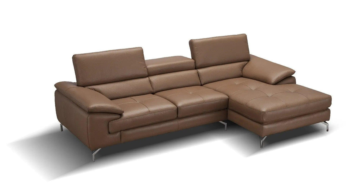 A973B Premium Leather Sectional | J&M | Home Elegance USA