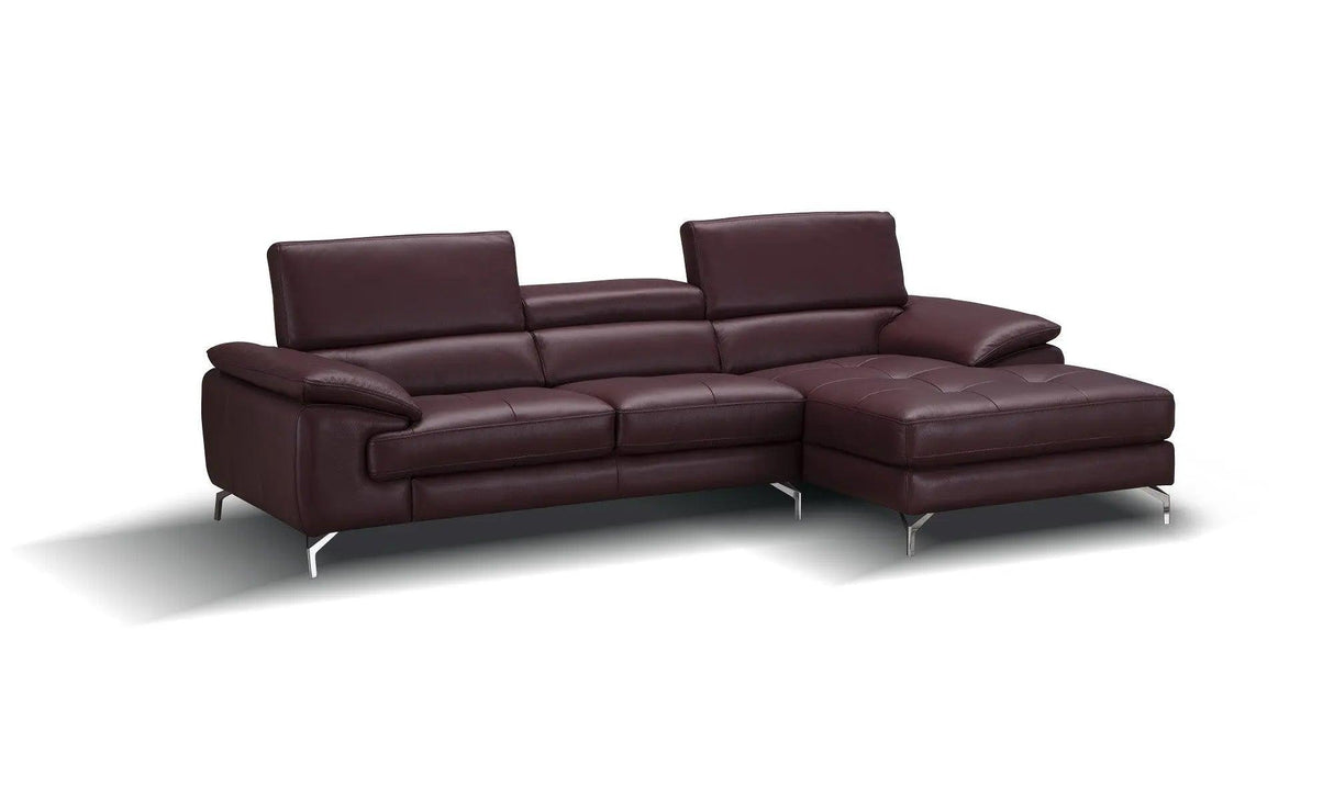 A973B Premium Leather Sectional | J&M | Home Elegance USA