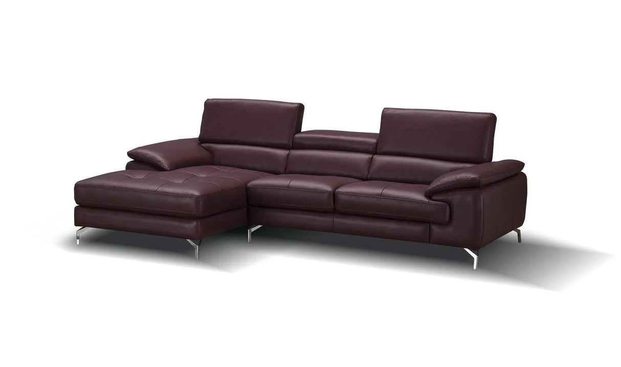 A973B Premium Leather Sectional | J&M | Home Elegance USA