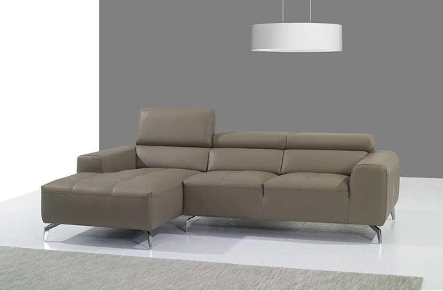 A978B Premium Leather Sectional | J&M | Home Elegance USA