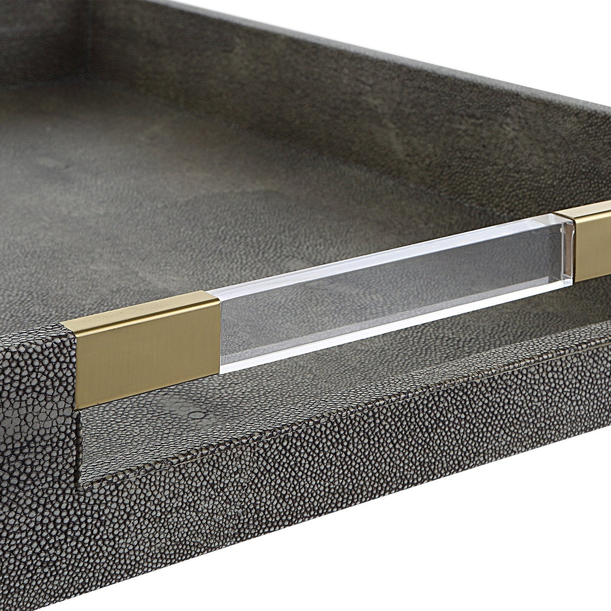Uttermost Wessex Gray Tray - Home Elegance USA