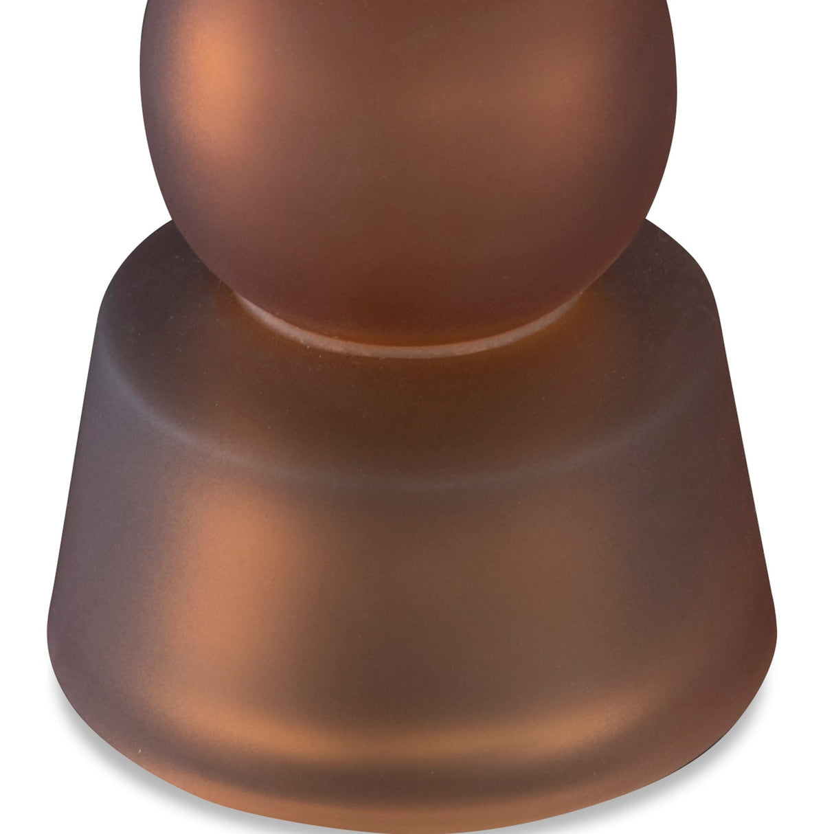 Cassiopeia Butter Rum Glass Candleholders - Set Of 3 | Uttermost | Home Elegance USA