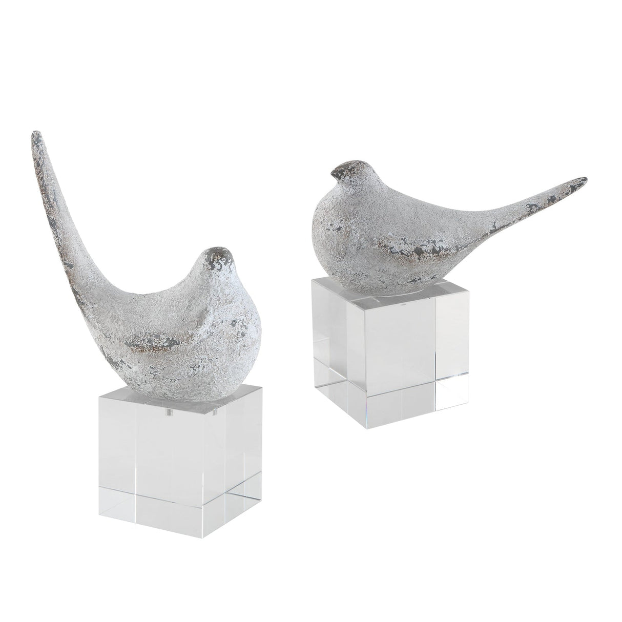 Better Together Bird Sculptures - Set Of 2 | Uttermost | Home Elegance USA