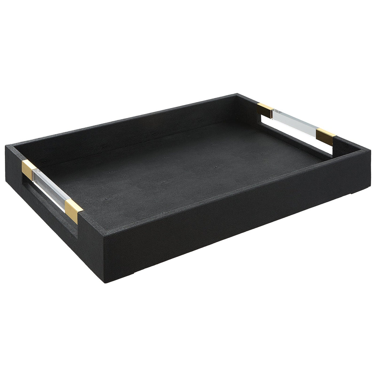 Uttermost Wessex Shagreen Tray - Home Elegance USA