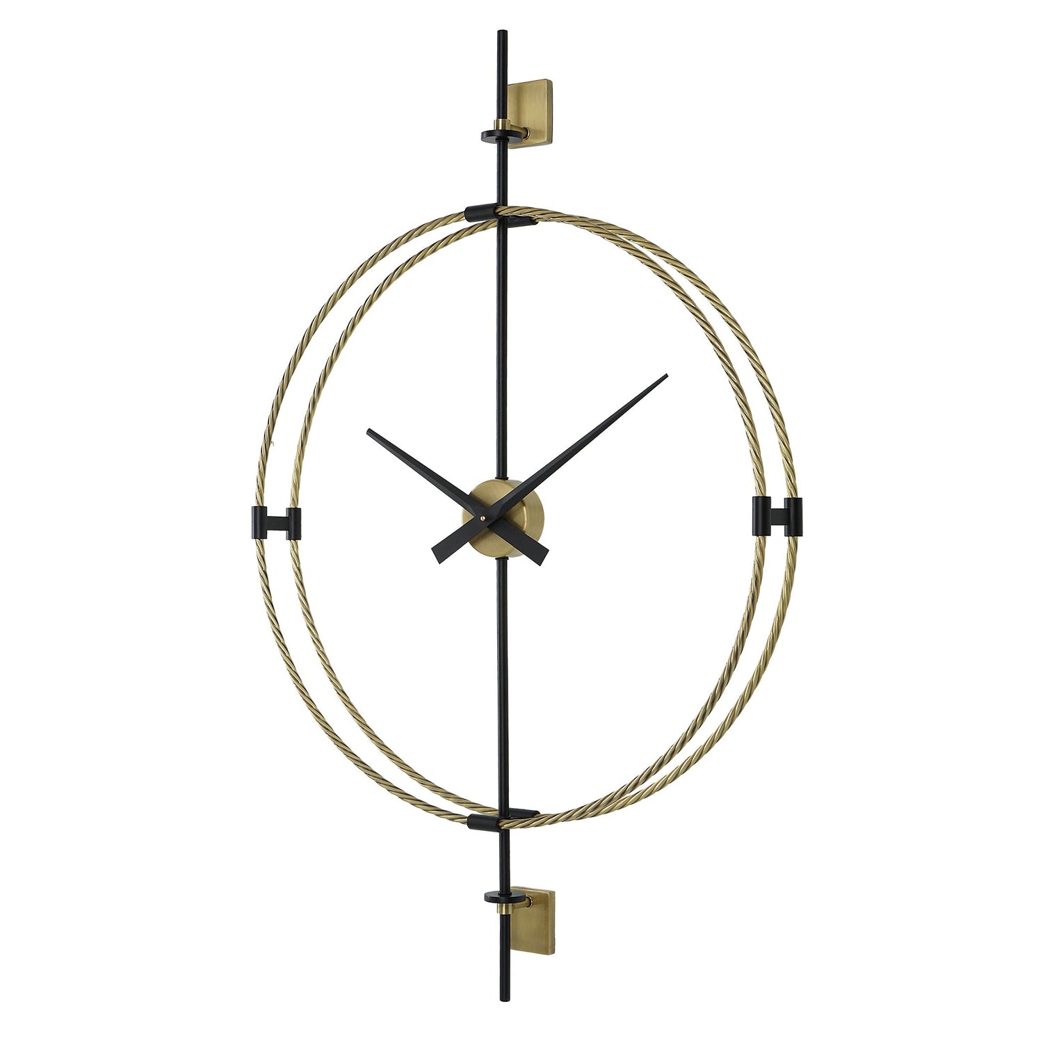 Uttermost Time Flies Modern Wall Clock - Home Elegance USA