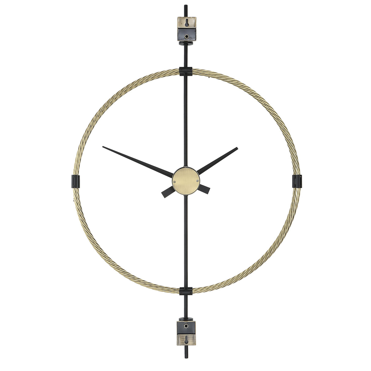 Uttermost Time Flies Modern Wall Clock - Home Elegance USA