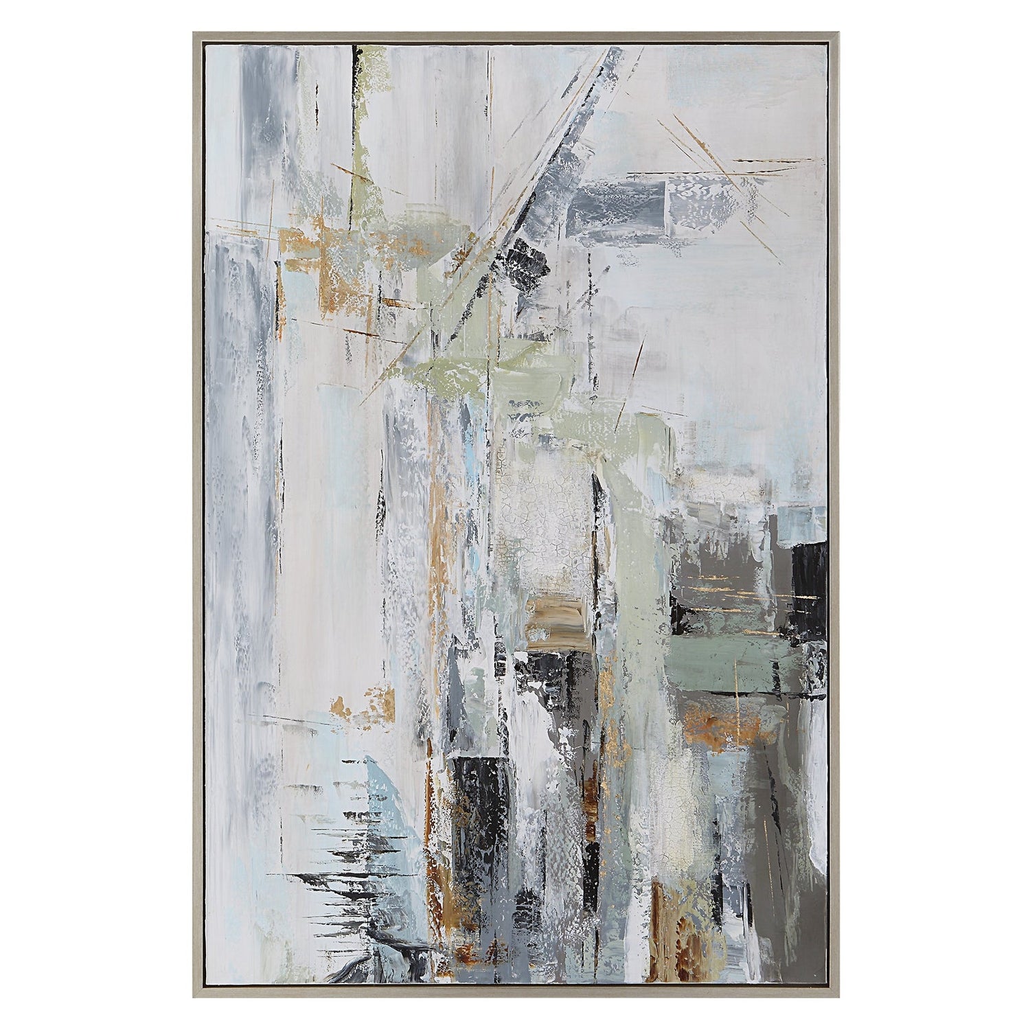 Uttermost Natural Springs Hand Painted Canvas Art - Home Elegance USA