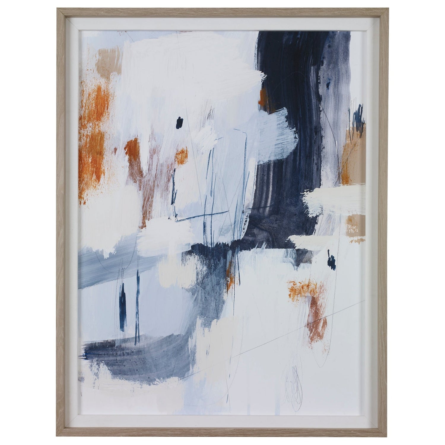 Uttermost Variant Abstract Framed Print - Home Elegance USA