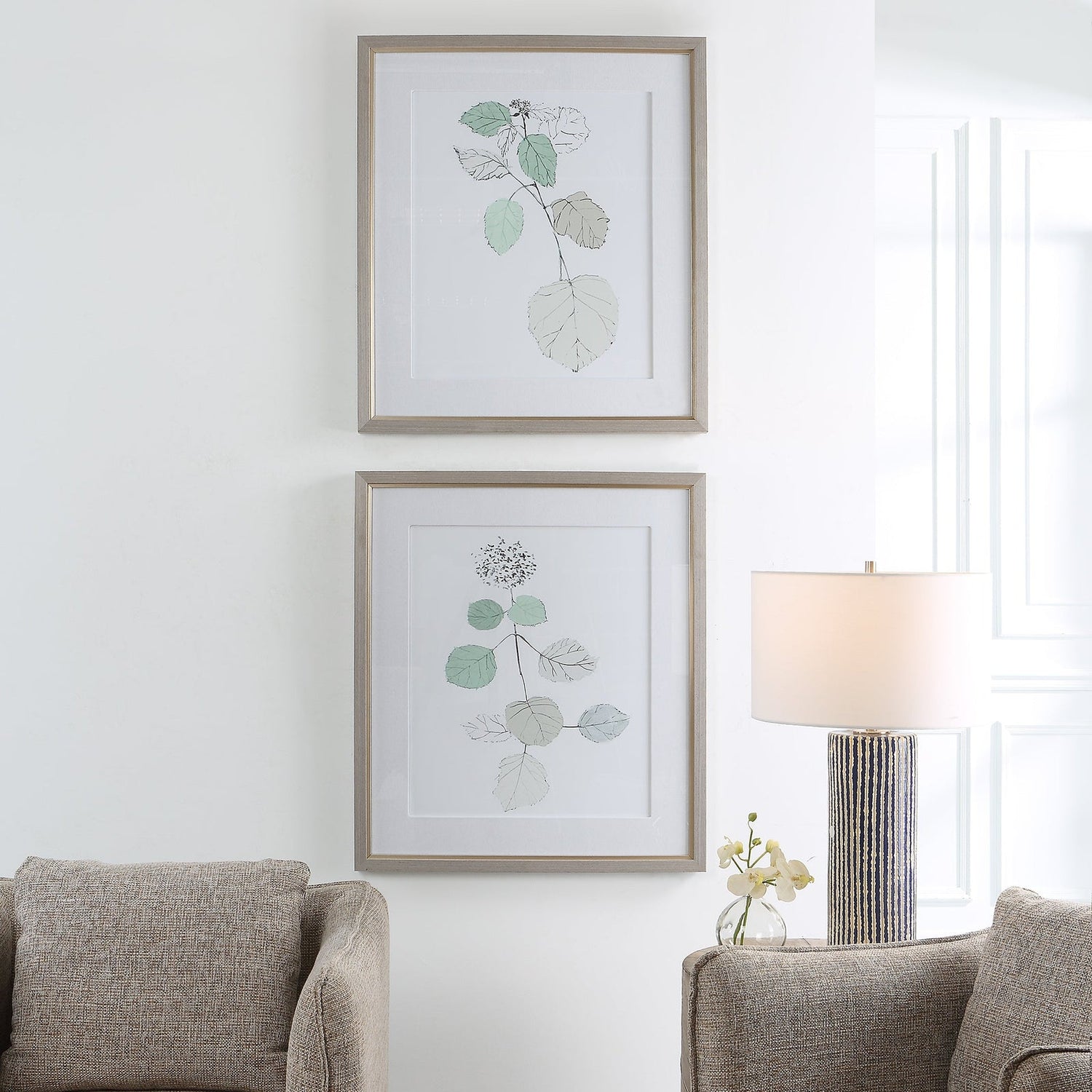 Uttermost Come What May Framed Prints - Set Of 2 - Home Elegance USA