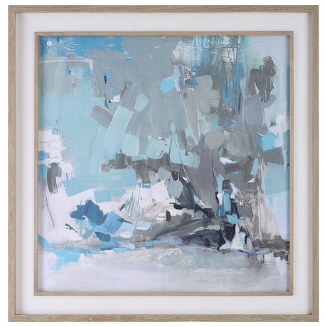 Uttermost Misty Moonlight Abstract Framed Print - Home Elegance USA