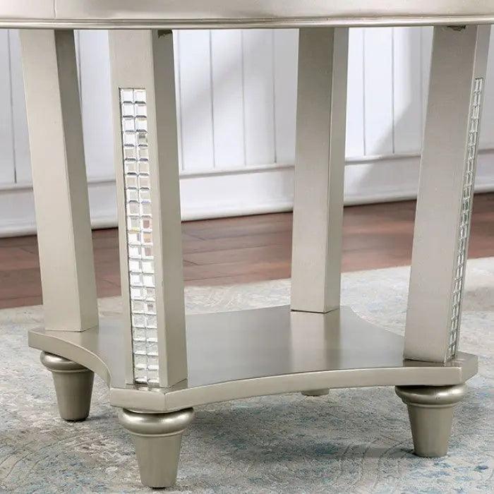 Adelina Round Dining Room Set by Furniture of America | Home Elegance USA