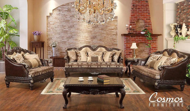 Alexa Traditional Sofa And Loveseat | Cosmos | Home Elegance USA
