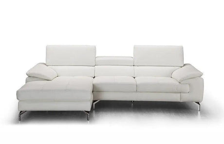 Alice Premium Leather Sectional | J&M | Home Elegance USA