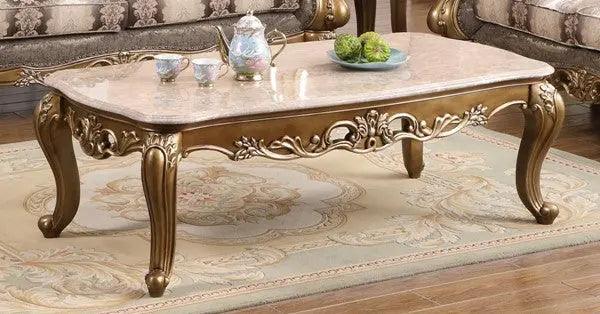 Amelia Traditional Sofa And Loveseat In Bronze Wood Finish | Cosmos | Home Elegance USA