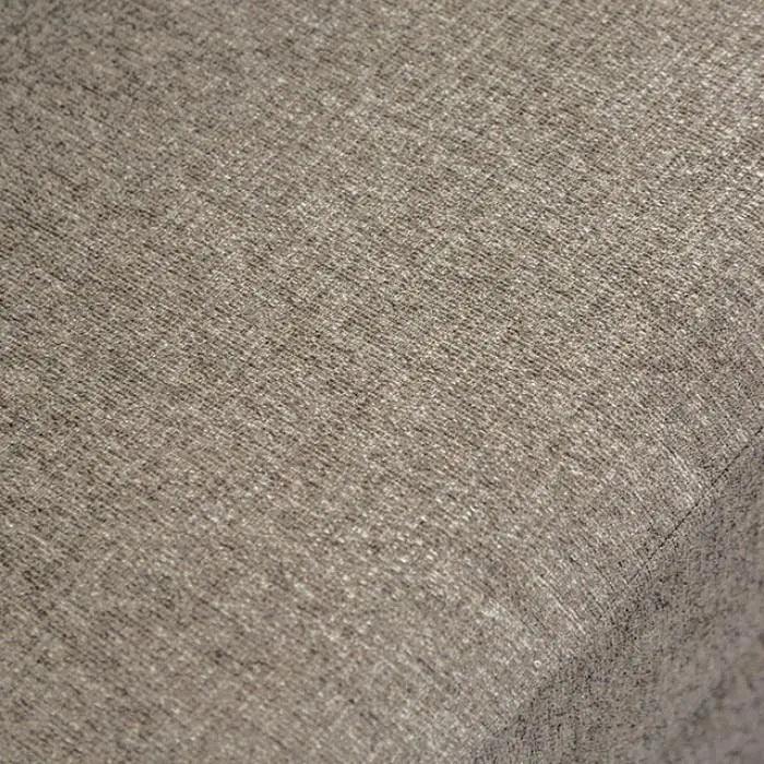 Angelia Contemporary Gray Chenille Sectional by Furniture of America | Home Elegance USA