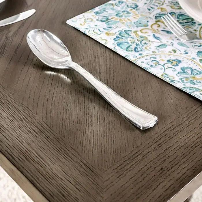 Anton 7 - Piece Rectangular Counter Height Dining Set by Furniture of America | Home Elegance USA