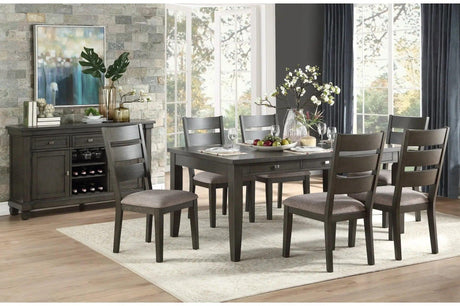 Baresford 7 - Piece Rectangular Dining Room Set | Homelegance | Home Elegance USA