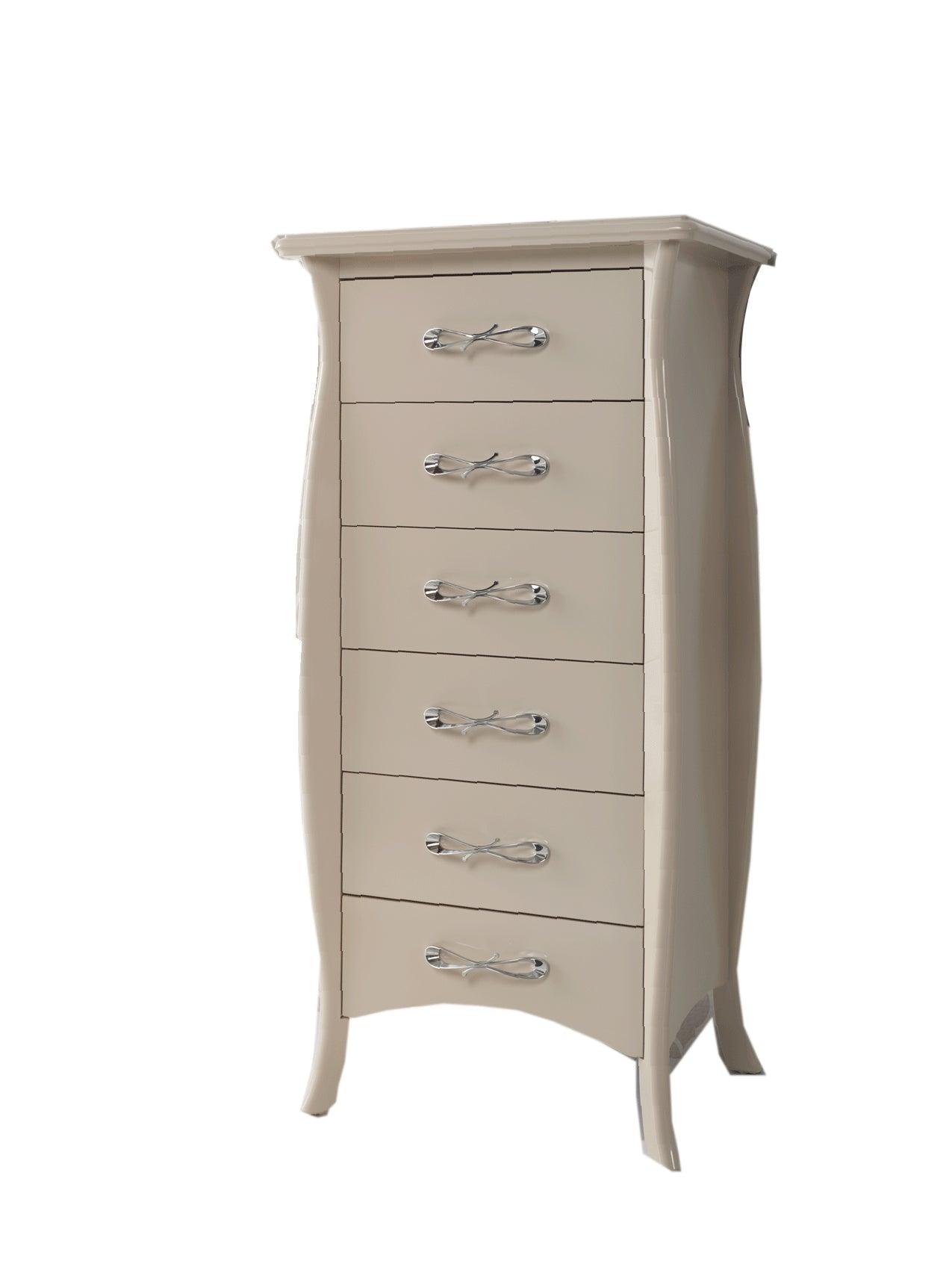 Esf Furniture - Dupen Spain Chest In Ivory - S132Chest