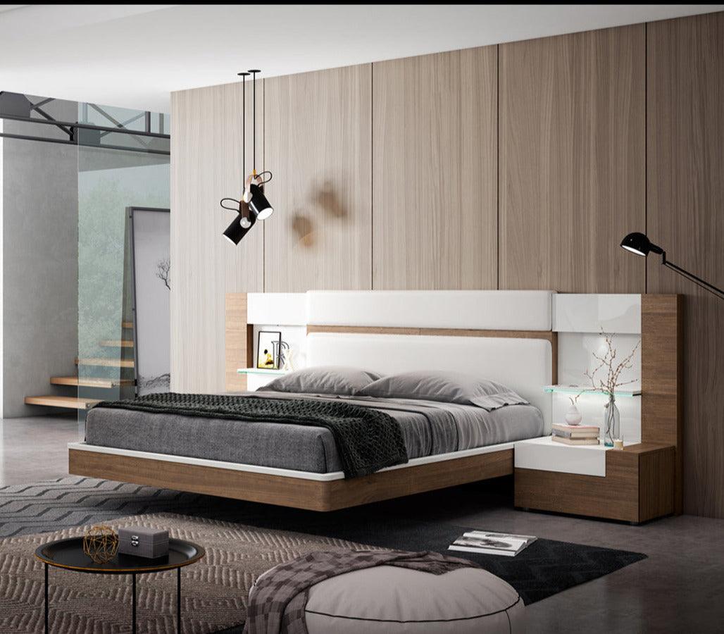 Esf Furniture - Mar 3 Piece Eastern King Bedroom Set In Natural - Marbedks-3Set