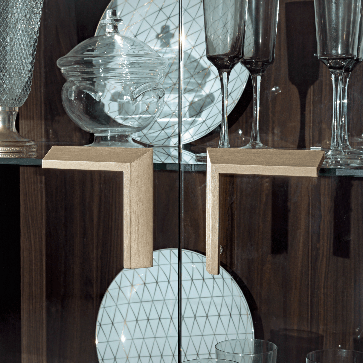 Esf Furniture - Volare China 2 Glass Door - Volarechina