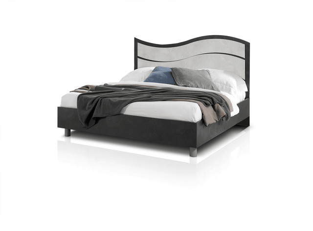 Esf Furniture - Mcs Italy Ischia King Size Bed - Ischiaks