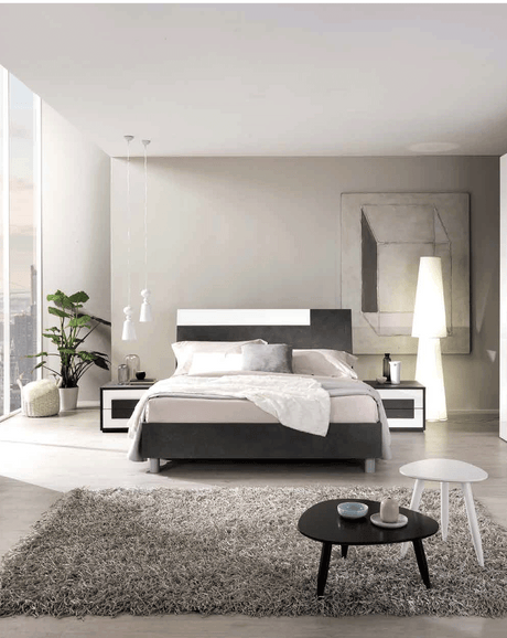 Esf Furniture - Panarea 3 Piece King Bedroom Set - Panareaks-3Set