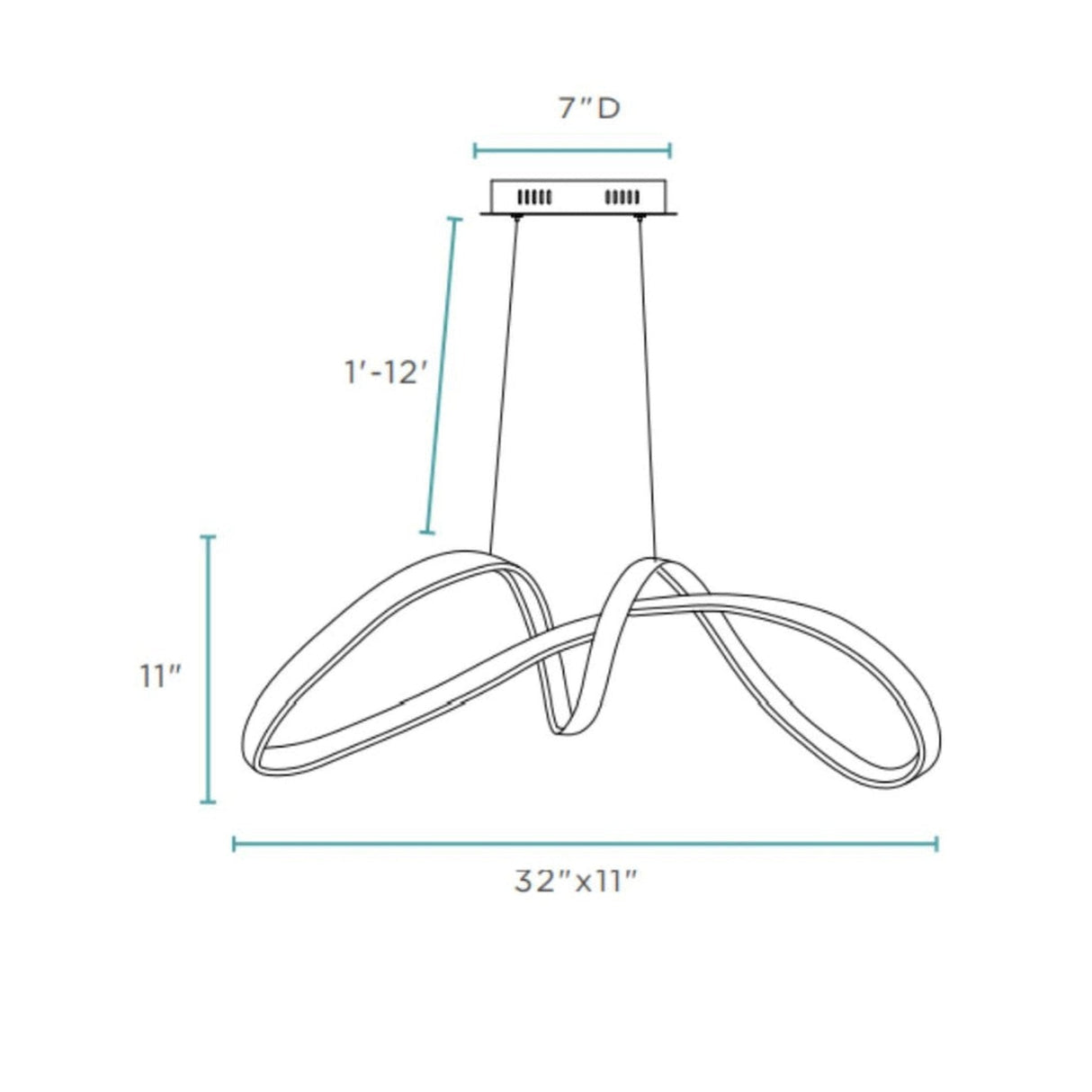 Bucharest Led Chandelier // Sandy Gold | Finesse | Home Elegance USA