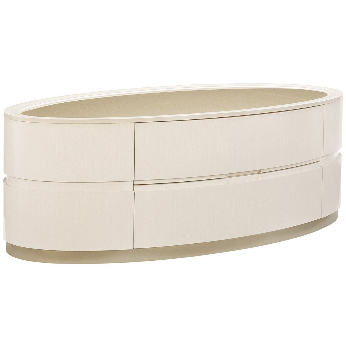 Adela Oval Cocktail Table | Caracole | Home Elegance USA