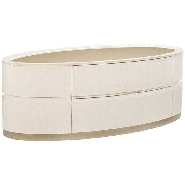 Adela Oval Cocktail Table | Caracole | Home Elegance USA