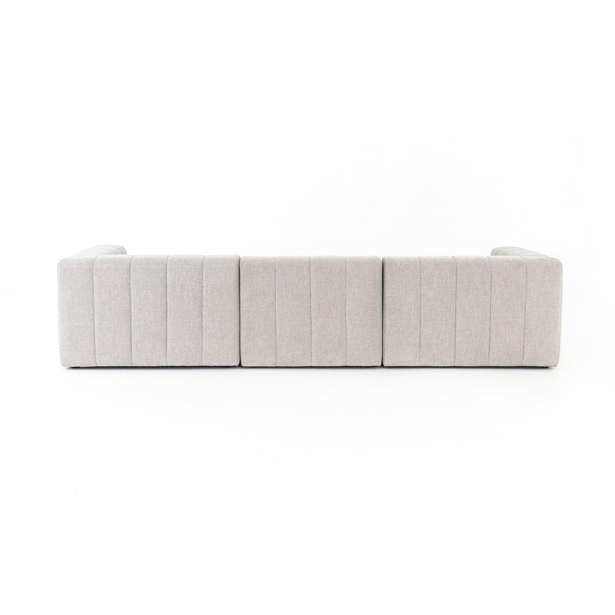 Four Hands Langham Channeled 3 Pc Sectional With Ottoman