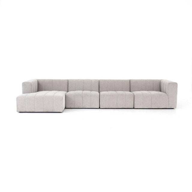 Four Hands Langham Channeled 4 Pc Sectional