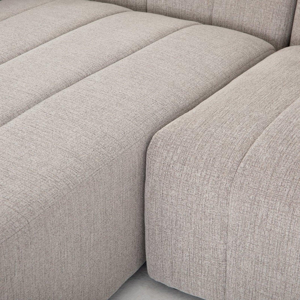 Four Hands Langham Channeled 6 Pc Sectional
