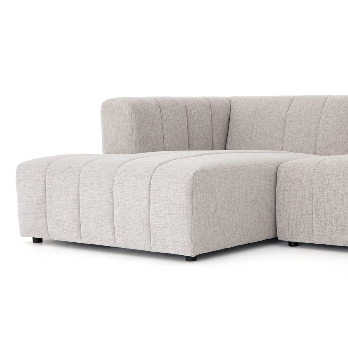 Four Hands Langham Channeled 5 Pc Sectional