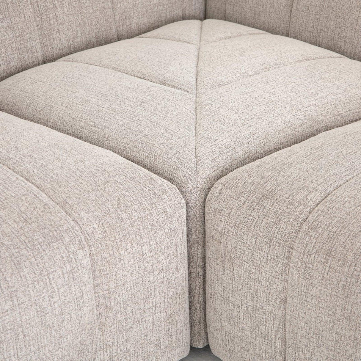 Four Hands Langham Channeled 5 Pc Sectional