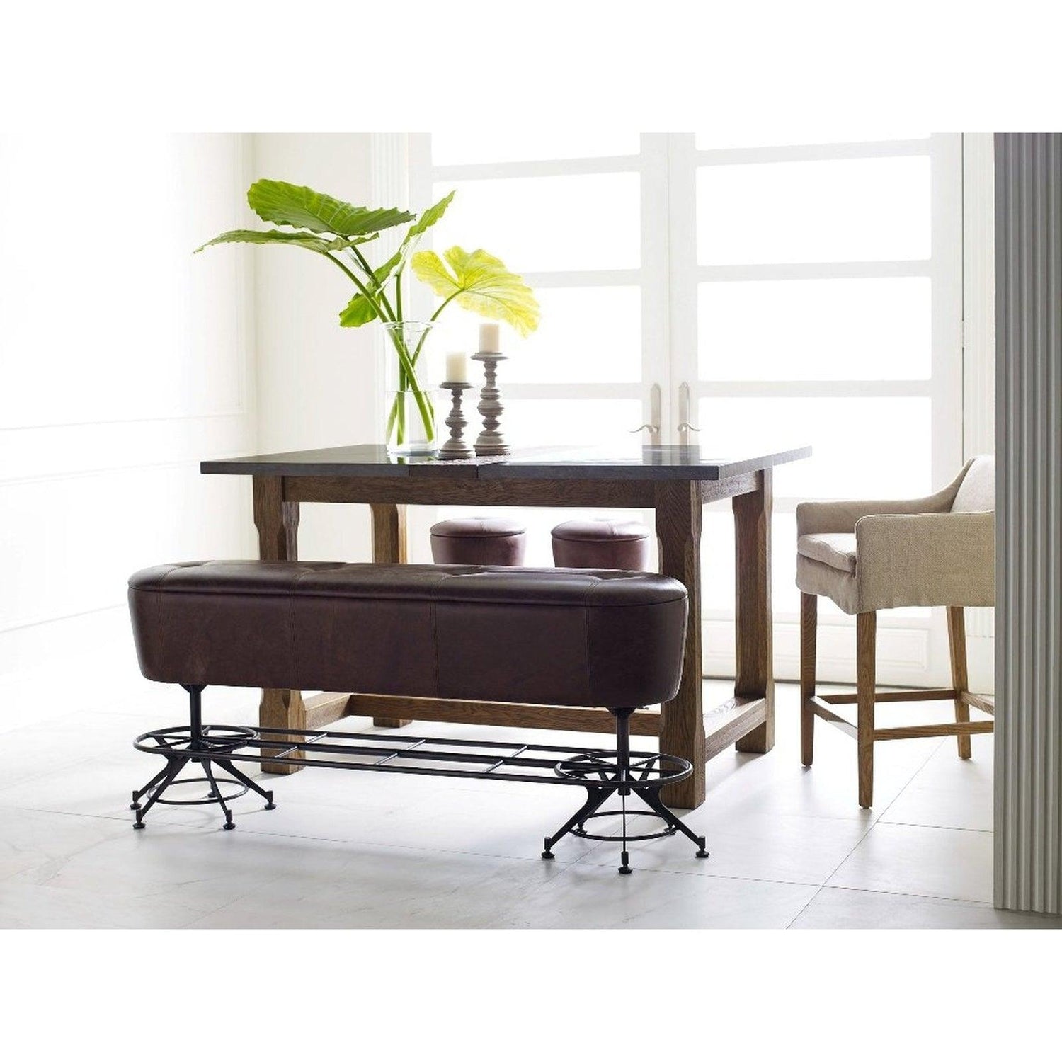 Four Hands Bluestone Farmhouse Pub Table