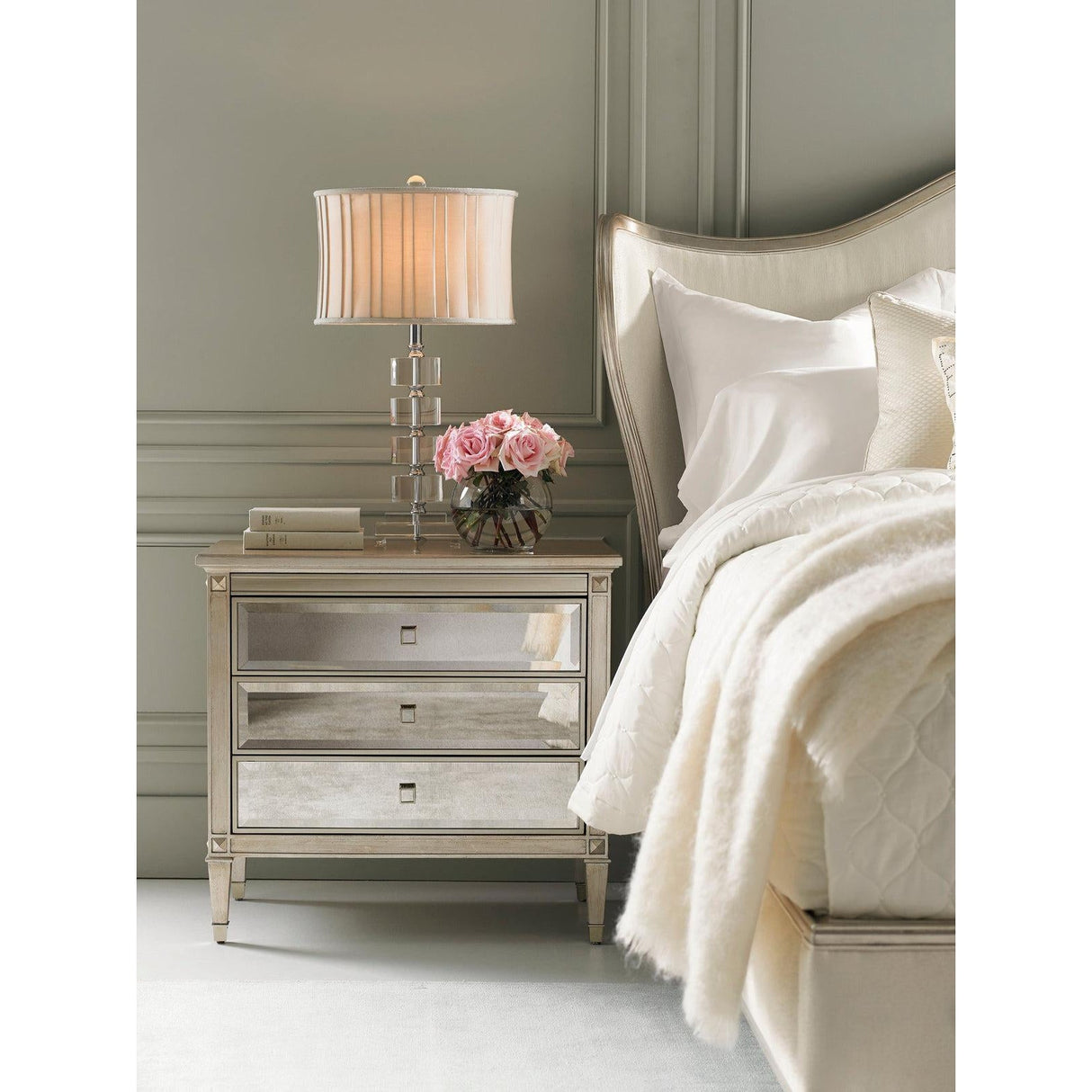 A Classic Beauty Nightstand | Caracole | Home Elegance USA