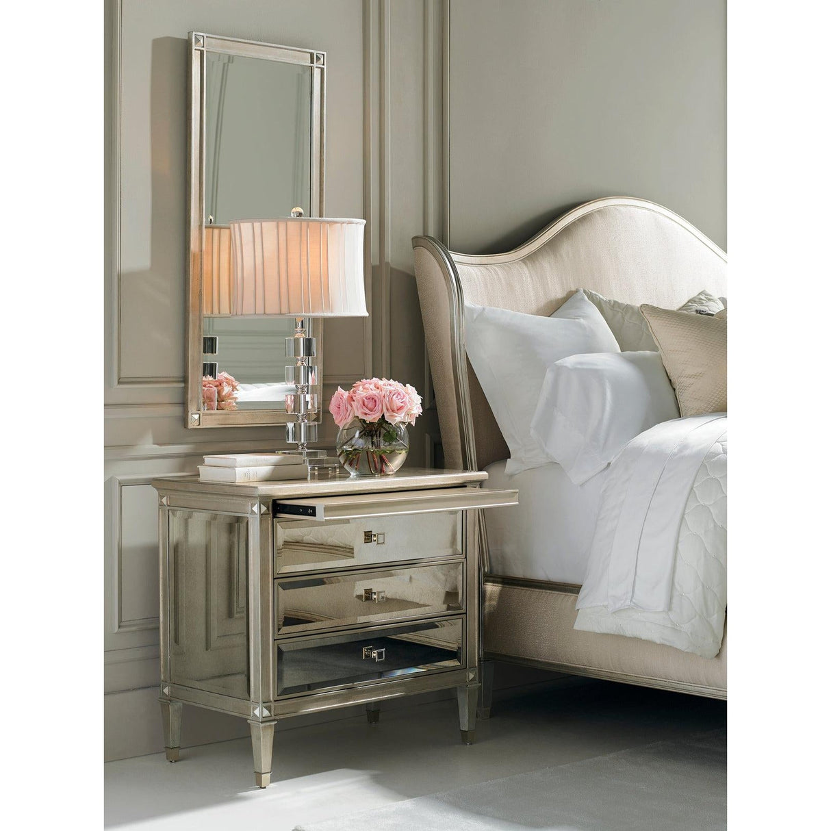 A Classic Beauty Nightstand | Caracole | Home Elegance USA