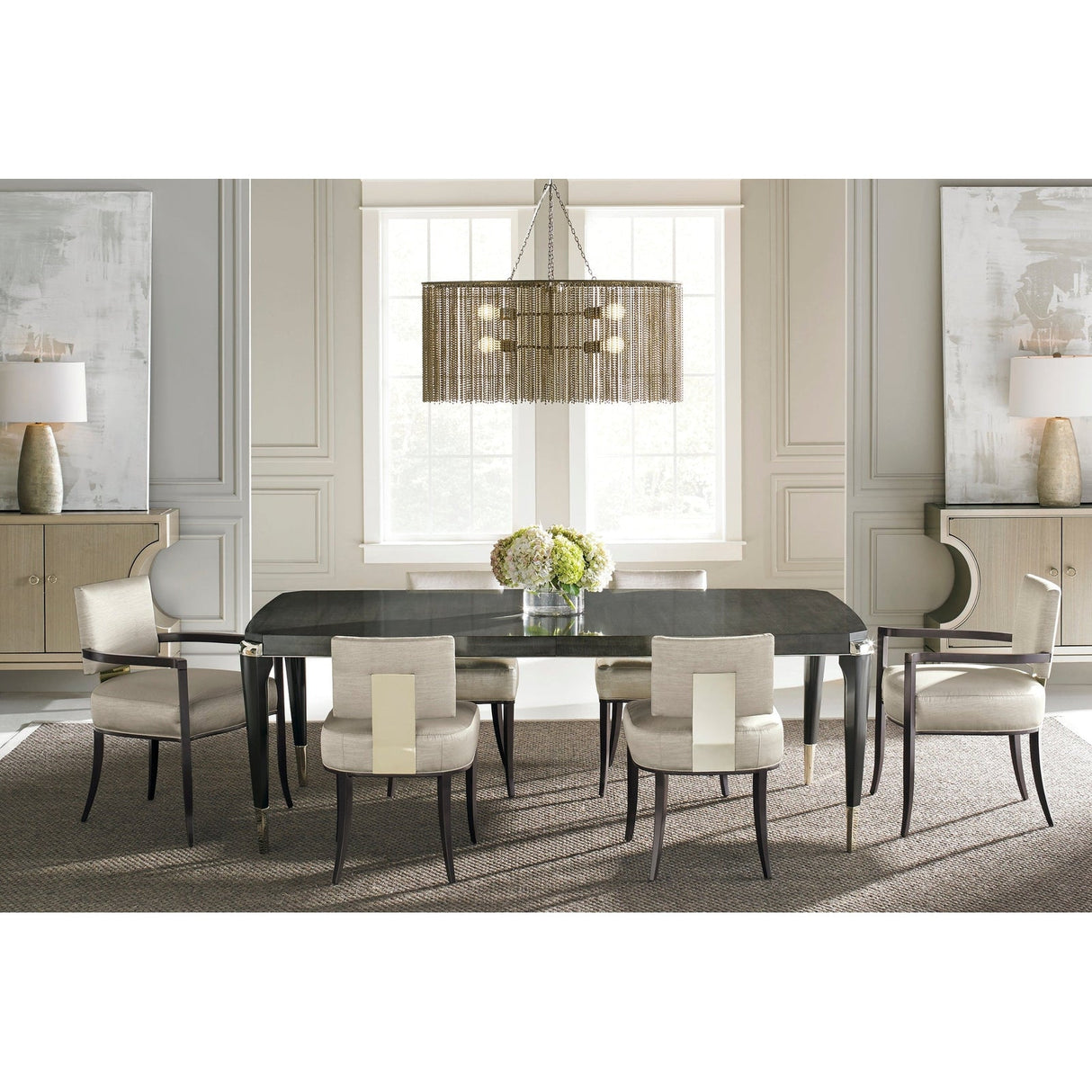 Caracole All Trimmed Out Dining Table - Home Elegance USA