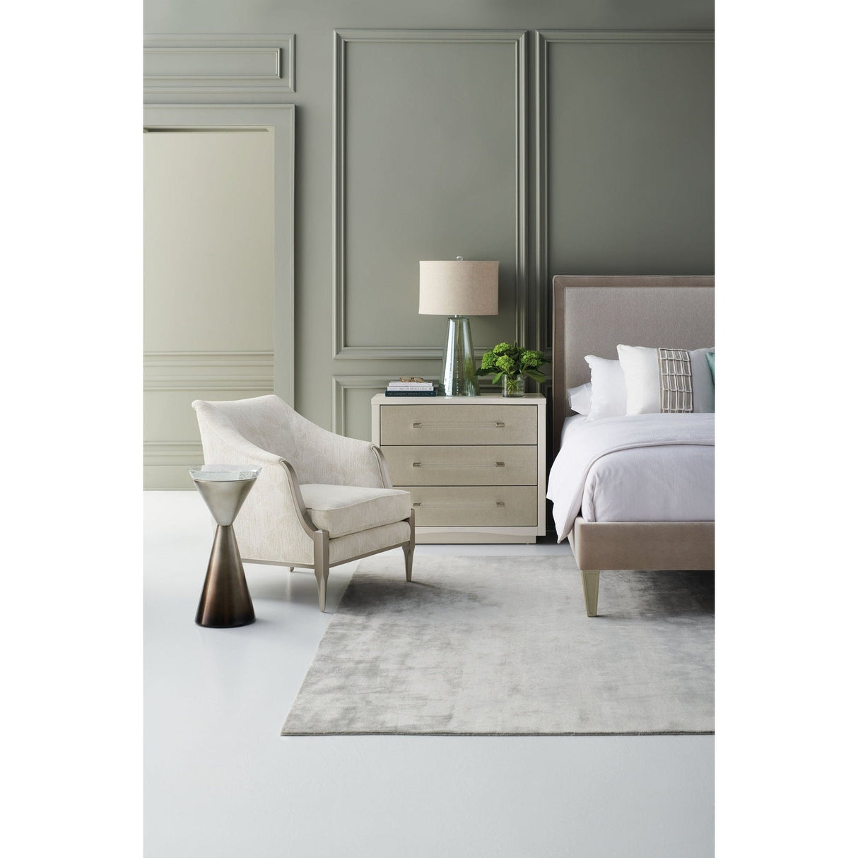 A Clear Touch Nightstand | Caracole | Home Elegance USA