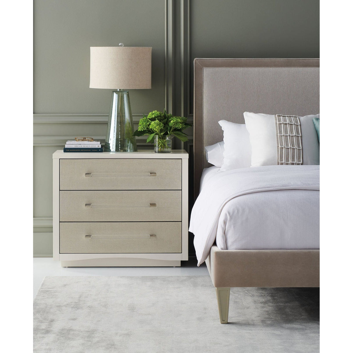 A Clear Touch Nightstand | Caracole | Home Elegance USA